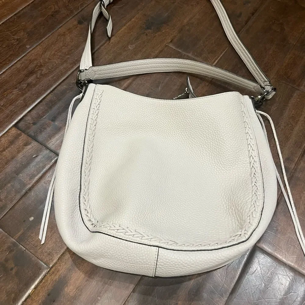 Rebecca Minkoff convertible whip stitch hobo shoulder bag
